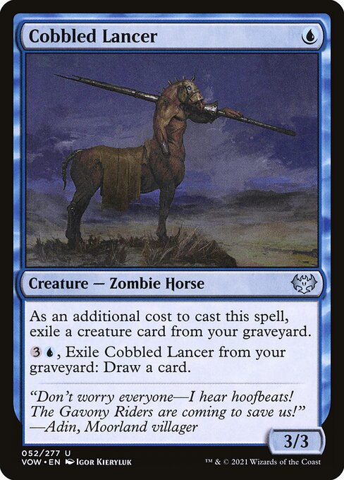 Cobbled Lancer - Innistrad: Crimson Vow