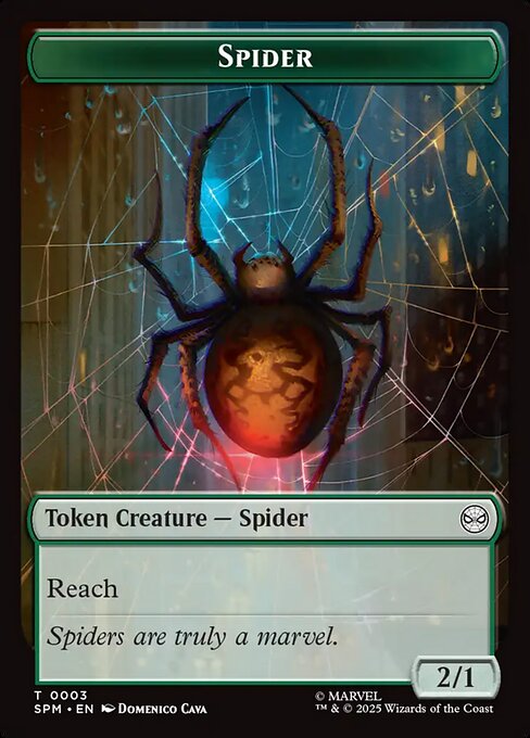 Spider - Marvel's Spider-Man Tokens