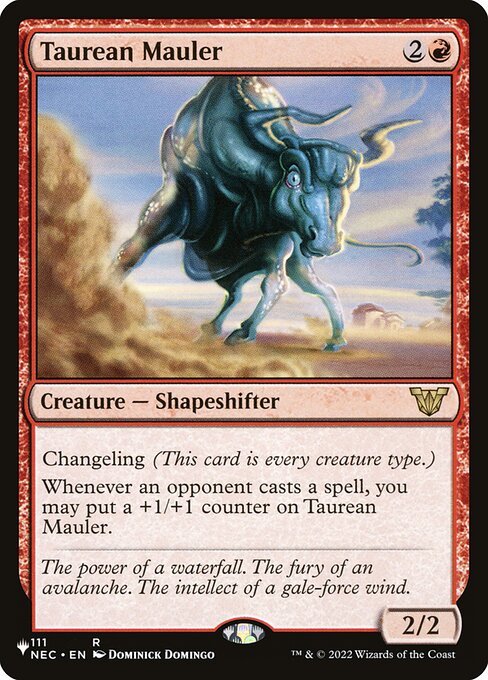 Taurean Mauler - The List