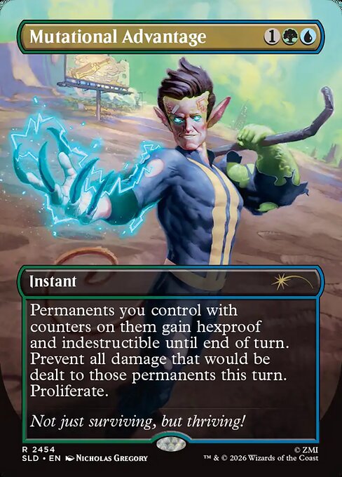 Mutational Advantage - Secret Lair Drop - Borderless