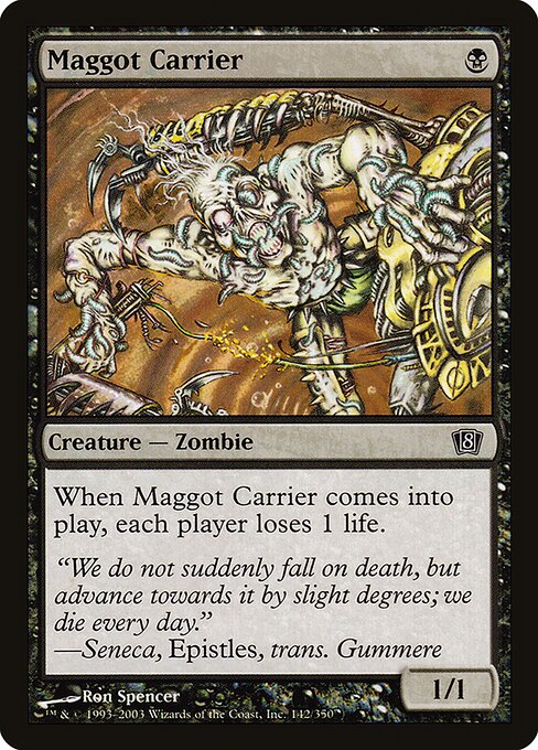 Maggot Carrier - Eighth Edition - Promo Foil