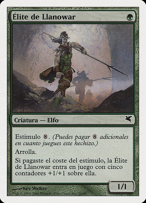 Élite de Llanowar (Llanowar Elite) - Salvat 2005