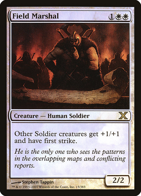 Field Marshal - Tenth Edition - Promo Foil