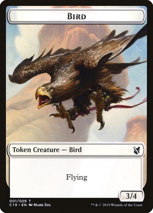 Bird - Commander 2019 Tokens