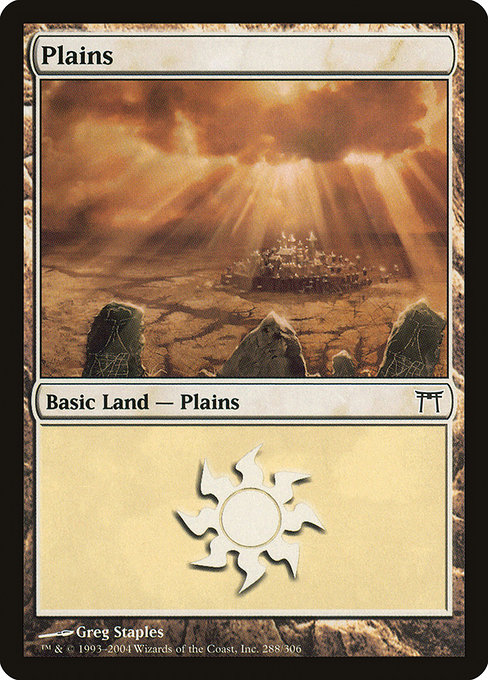 Plains - Champions of Kamigawa