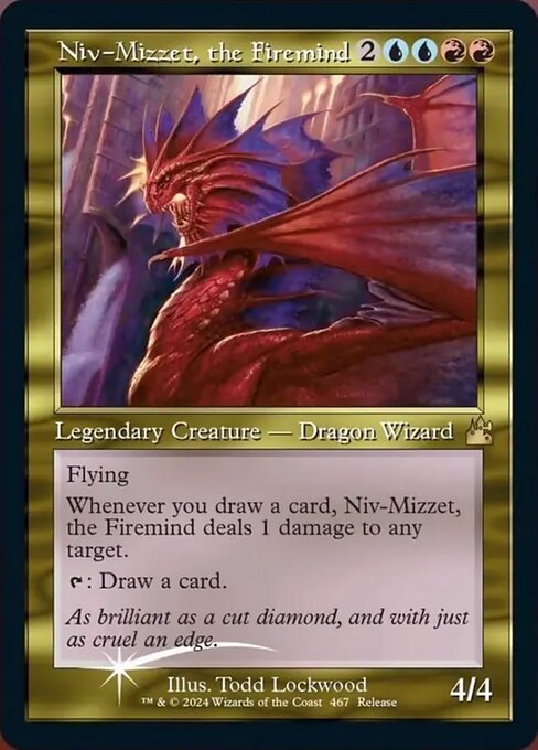 Niv-Mizzet, the Firemind - Ravnica Remastered - Promo Foil