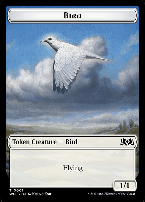 Bird - Wilds of Eldraine Tokens