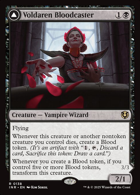 Voldaren Bloodcaster // Bloodbat Summoner - Innistrad Remastered