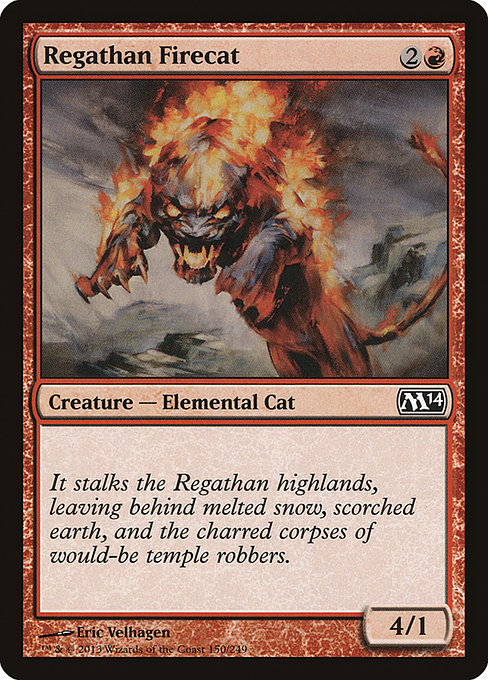 Regathan Firecat - Magic 2014