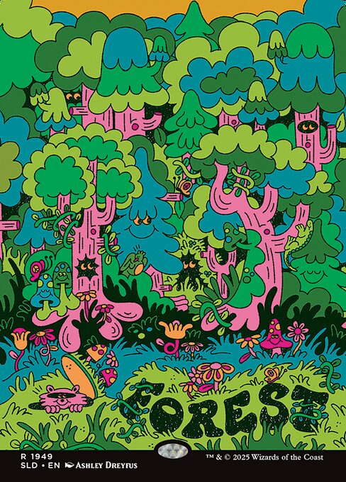 Forest - Secret Lair Drop - Borderless