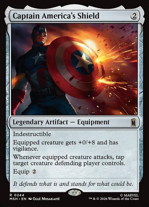 Captain America's Shield - Marvel Super Heroes