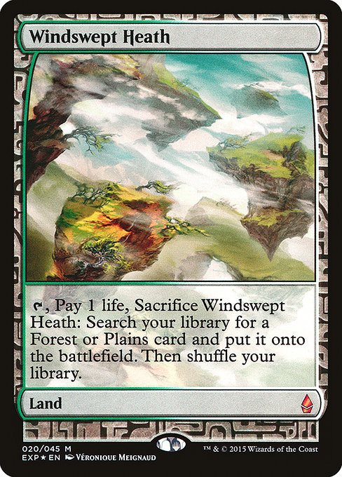 Windswept Heath - Zendikar Expeditions - Promo Foil