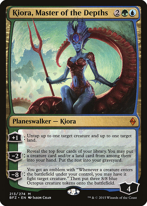 Kiora, Master of the Depths - Battle for Zendikar