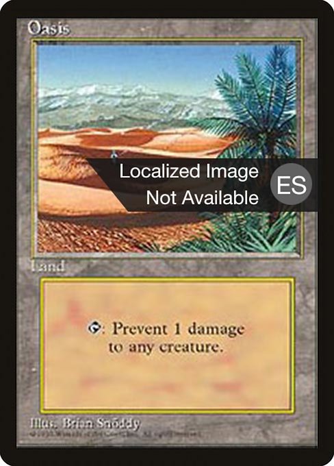Oasis (Oasis) - Fourth Edition Foreign Black Border