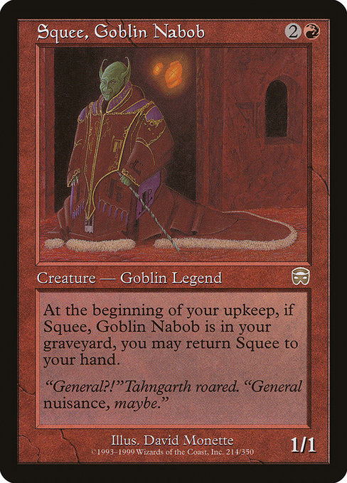 Squee, Goblin Nabob - Mercadian Masques