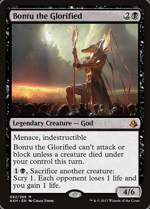 Bontu the Glorified - Amonkhet