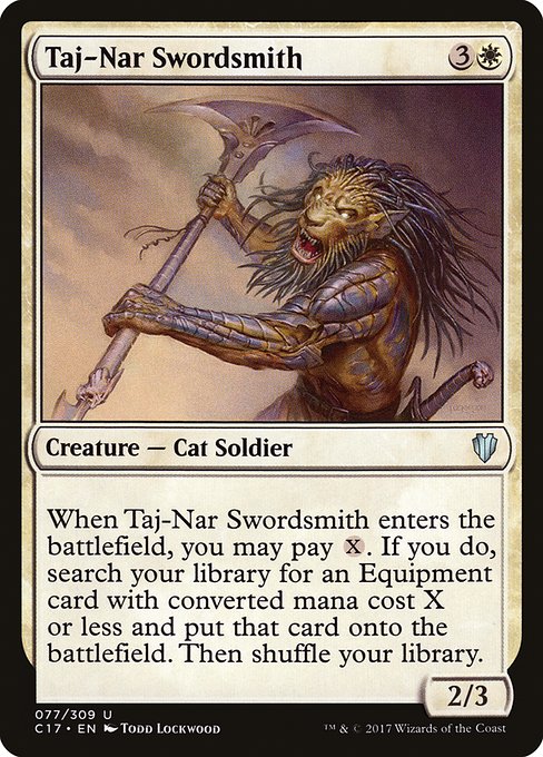 Taj-Nar Swordsmith - Commander 2017