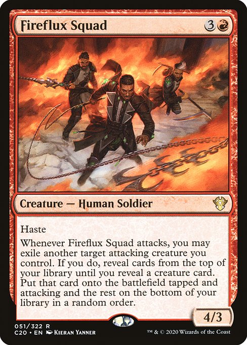 Fireflux Squad - Commander 2020