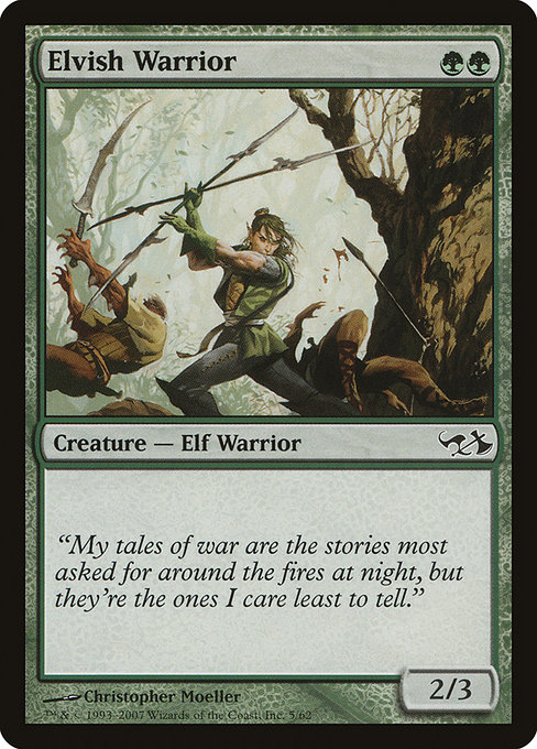 Elvish Warrior - Duel Decks: Elves vs. Goblins