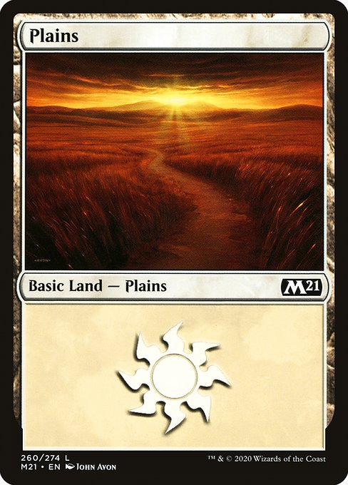 Plains - Core Set 2021