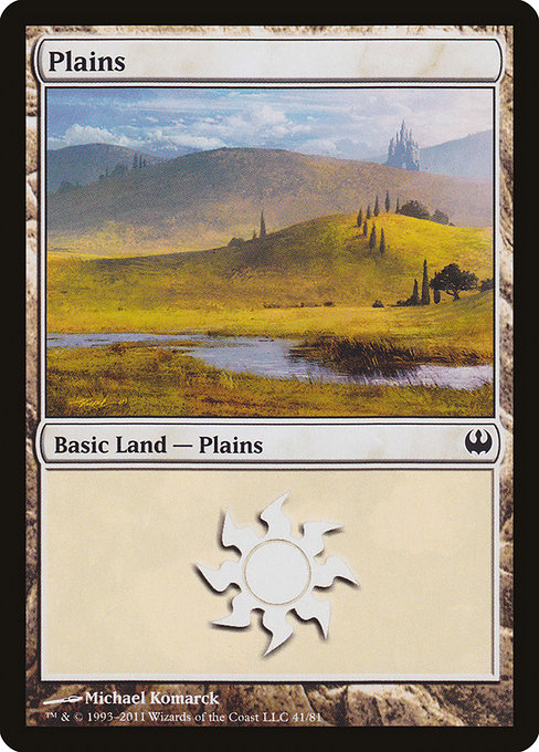 Plains - Duel Decks: Knights vs. Dragons