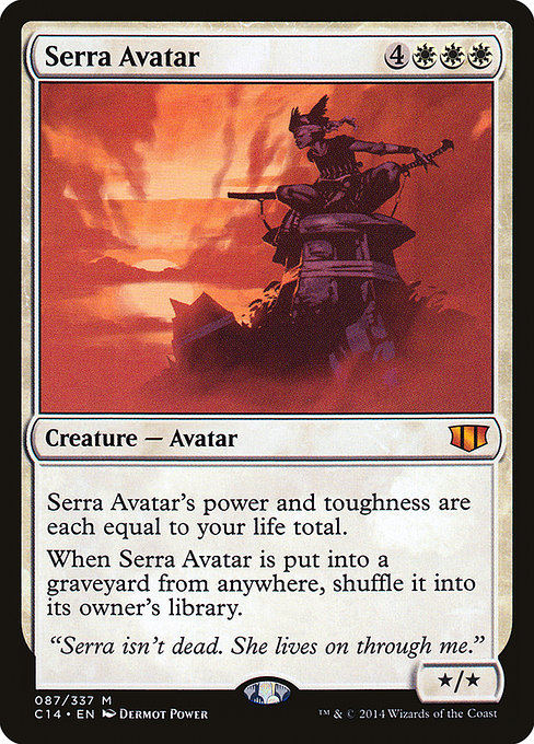 Serra Avatar - Commander 2014