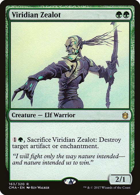Viridian Zealot - Commander Anthology