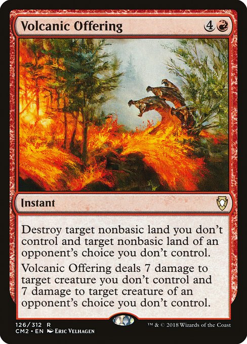 Volcanic Offering - Commander Anthology Volume II