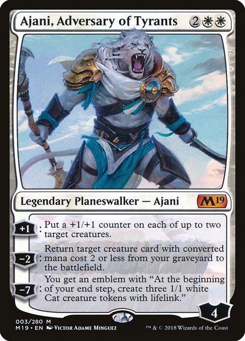 Ajani, Adversary of Tyrants - Core Set 2019