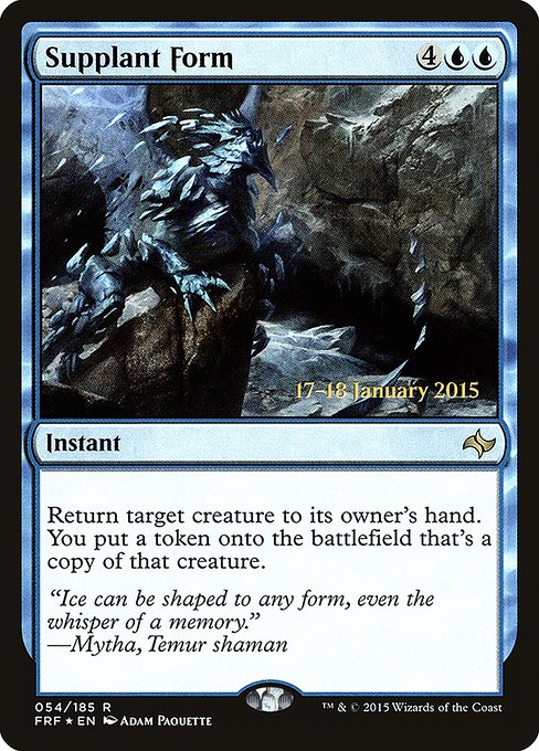 Supplant Form - Fate Reforged Promos - Promo Foil