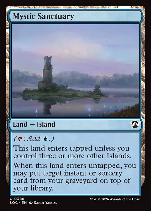 Mystic Sanctuary - Secrets of Strixhaven Commander