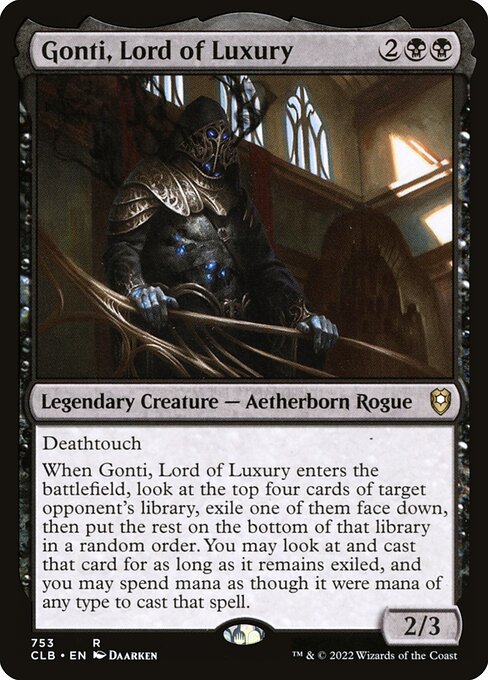 Gonti, Lord of Luxury - Commander Legends: Battle for Baldur's Gate