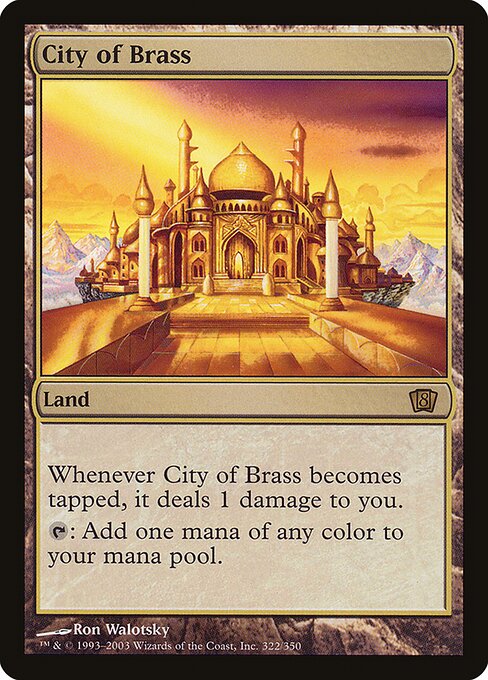 City of Brass - Eighth Edition - Promo Foil