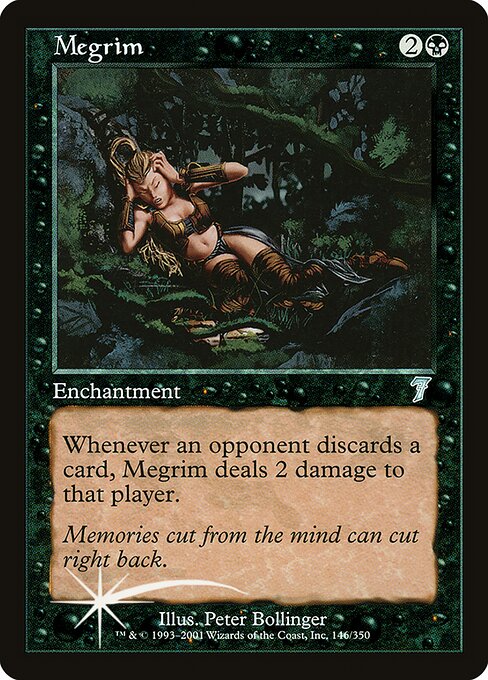 Megrim - Seventh Edition - Promo Foil