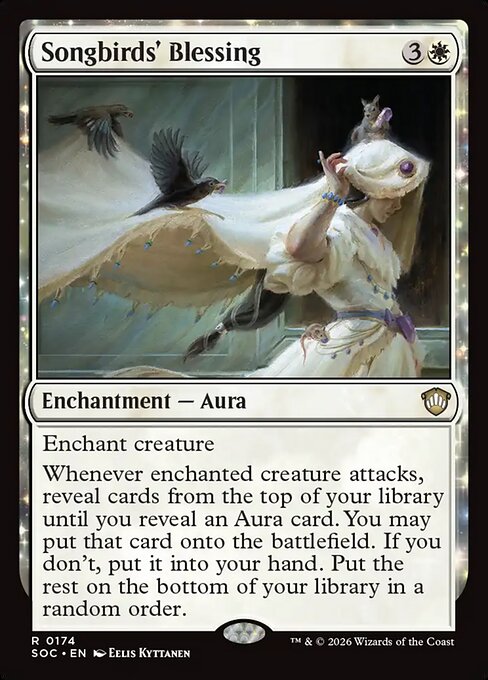 Songbirds' Blessing - Secrets of Strixhaven Commander