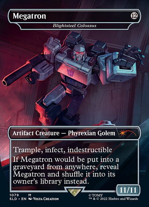 Megatron // Megatron (Blightsteel Colossus // Blightsteel Colossus) - Secret Lair Drop