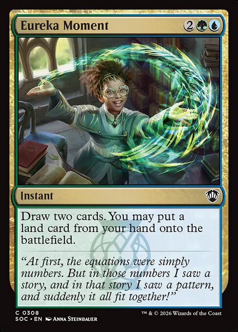 Eureka Moment - Secrets of Strixhaven Commander