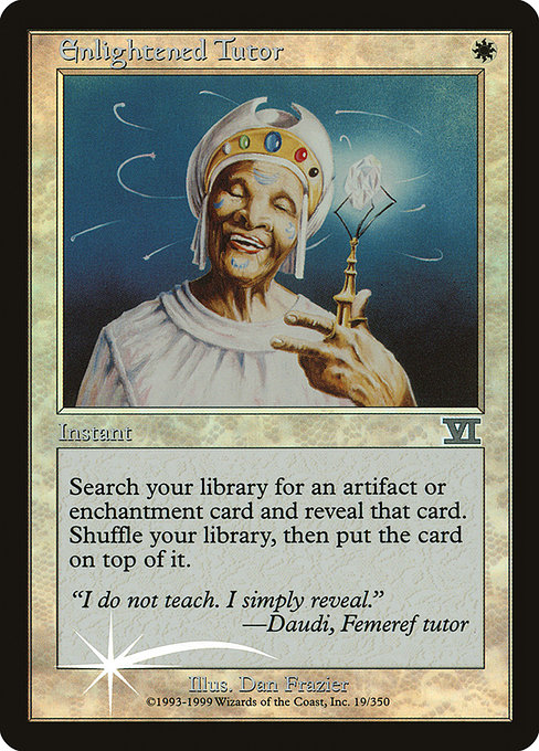 Enlightened Tutor - Arena League 2000 - Promo Foil