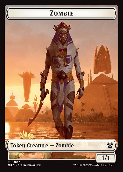 Zombie - Aetherdrift Commander Tokens