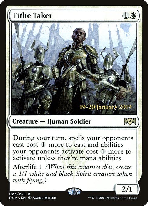 Tithe Taker - Ravnica Allegiance Promos - Promo Foil