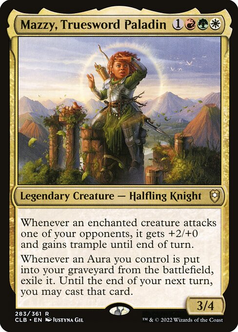 Mazzy, Truesword Paladin - Commander Legends: Battle for Baldur's Gate