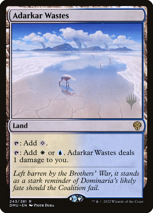 Adarkar Wastes - Dominaria United Promos