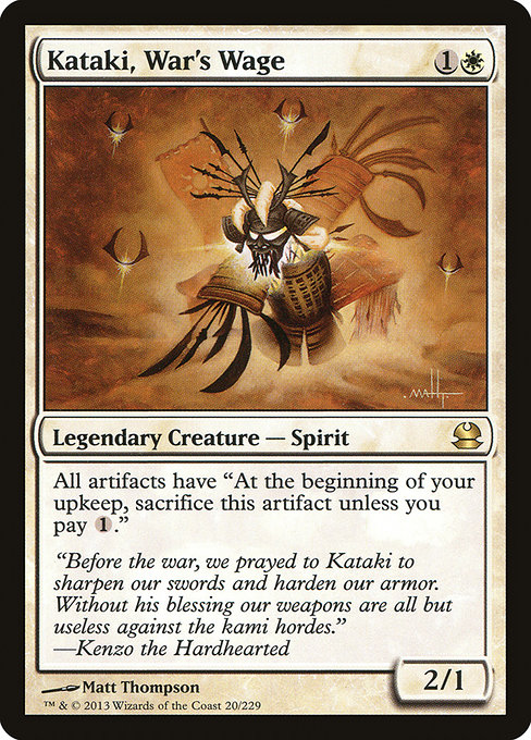 Kataki, War's Wage - Modern Masters