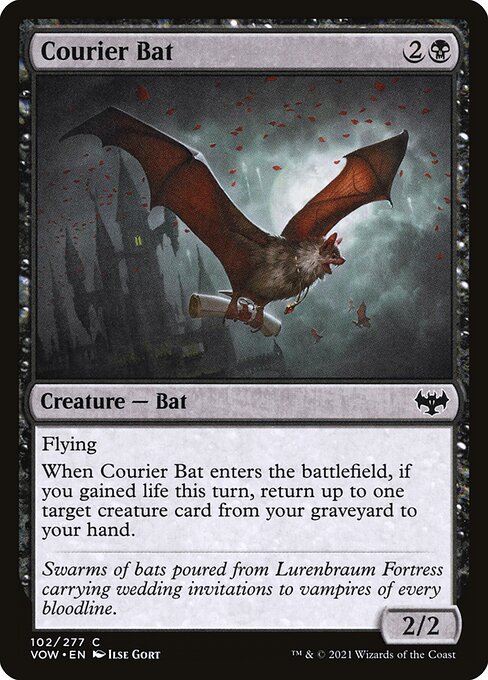 Courier Bat - Innistrad: Crimson Vow