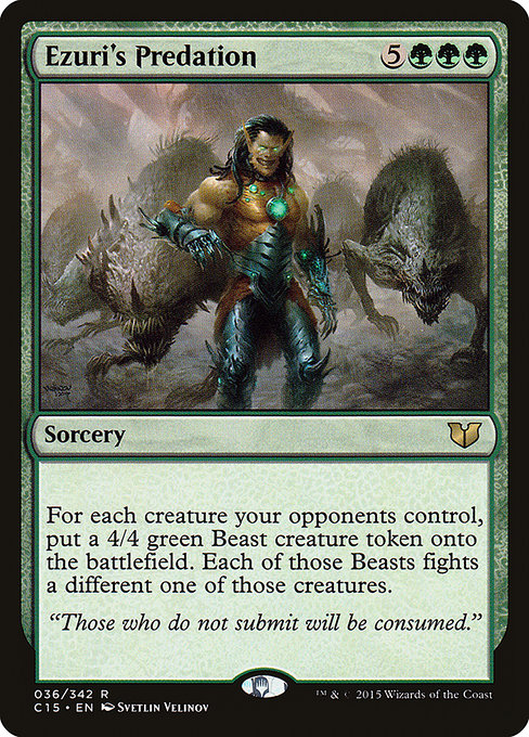 Ezuri's Predation - Commander 2015