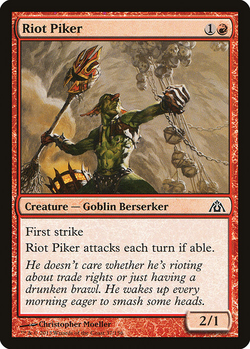 Riot Piker - Dragon's Maze