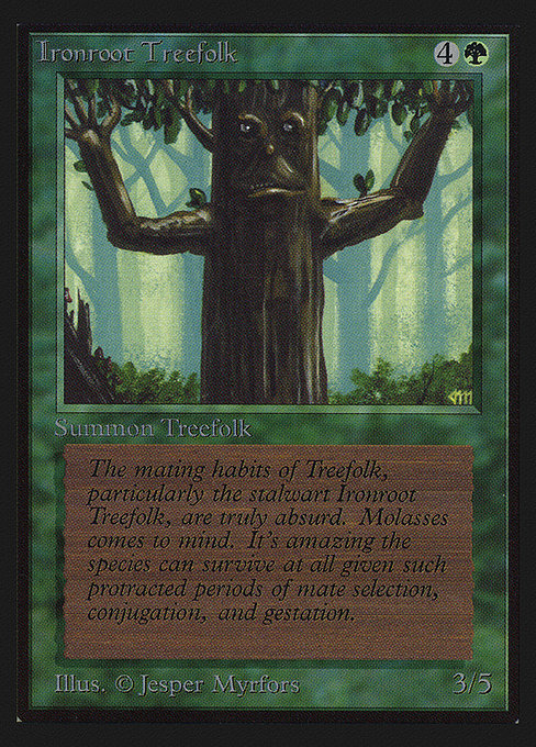 Ironroot Treefolk - Intl. Collectors' Edition