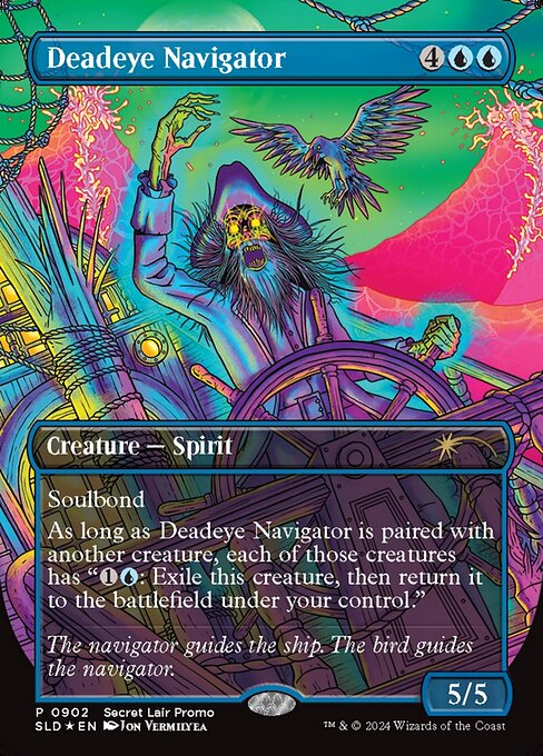 Deadeye Navigator - Secret Lair Drop - Borderless