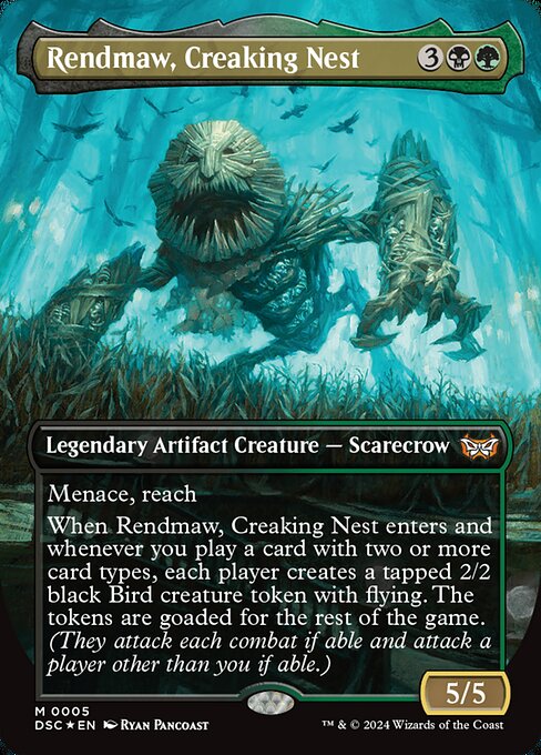 Rendmaw, Creaking Nest - Duskmourn: House of Horror Commander