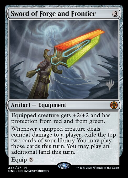 Sword of Forge and Frontier - Phyrexia: All Will Be One Promos